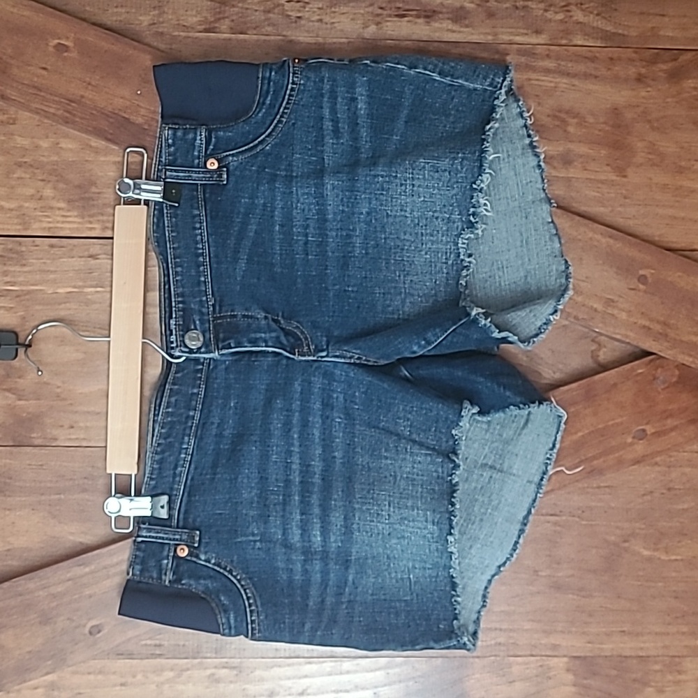 Gap maternity jeans shorts